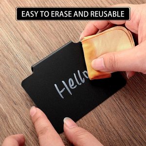 Plastic <b>Label</b> Holder Clip For Storage Bins Rectangle Detachable <b>Kitchen</b> Organizing PP Material - Product Image 3
