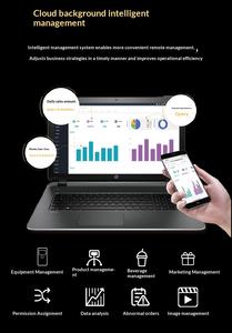 Prix d'usine : Distributeur automatique de traitement de l'<span class=keywords><strong>eau</strong></span> à écran tactile, centre de remise en forme, poudre de protéines, boissons chaudes et froides - Product Image 5