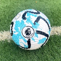Ballon de football cousu à la machine, entraînement de match de la Premier League, n° 5 ballons de football en PVC en gros
