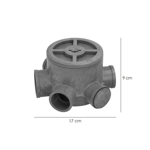 Sifone in PVC per Imbarcazioni O/ 110 mm. Altezza 90 mm. - Product Image 2