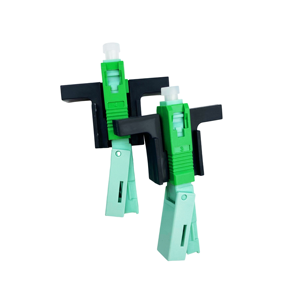 SC/APC Fast Connector 53mm Length Average IL0.3dB RL55dB Tensile 30-50N FTTH Cold Splice Connector - Product Image 1