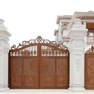 Togen moulage d'aluminium moderne <span class=keywords><strong>en</strong></span> <span class=keywords><strong>fer</strong></span> <span class=keywords><strong>forgé</strong></span> maison <span class=keywords><strong>en</strong></span> métal porte de sécurité avant porte principale conception porte <span class=keywords><strong>en</strong></span> aluminium - Product Image 6