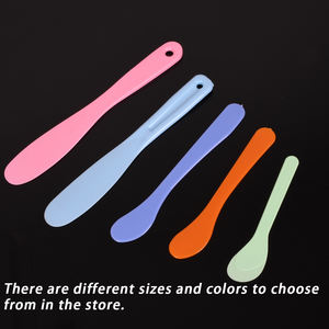 Groothandel PP plastic cosmetische gezichtsmasker spatel grote maat roerstaafje plastic lichaamsschraper alginaat spatel - Product Image 3