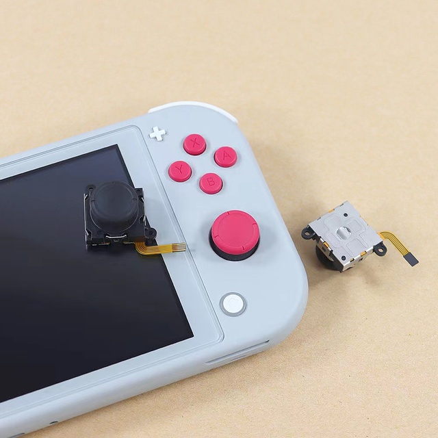 Hall Effect 3D Analog Joystick for Nintendo Switch OLED Joycons Hall Effect Thumb Stick Grips Repair Parts for Nintendo Switch