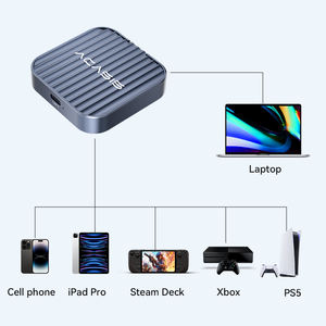Enclosure SSD Eksternal Magsafe SATA 10Gbps Kecepatan Tinggi M2 2230 <span class=keywords><strong>M</strong></span>.<span class=keywords><strong>2</strong></span> NVMe 2TB, Ukuran Saku, USB3.1/3.0/<span class=keywords><strong>2</strong></span>.0 USB C Tipe-C NGFF - Product Image 4