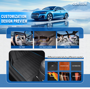 Xe sàn mat xe sang trọng sàn Mat Khay hành lý tùy chỉnh chất lượng cao siêu dày 3D 5D TPE chất lượng cao xe mat - Product Image 4