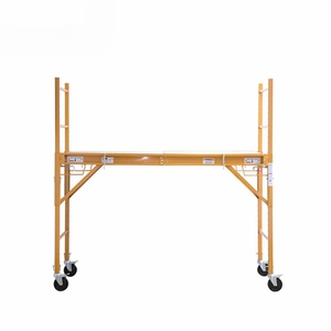Andamio pintado de alta calidad, tubo de acero duradero para andamio de construcción, <span class=keywords><strong>plataforma</strong></span> de aluminio plegable móvil - Product Image 4