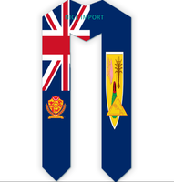 Écharpe de graduation unisexe best-seller avec drapeau des Samoa, pour les diplômés de l'école supérieure, idéale pour les études à l'étranger et pour afficher fièrement leur fierté culturelle