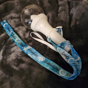 Kpop Multi-fandom Polyester Lanyard Digital Printed Fanlight Carrier for Carrying Lightstick