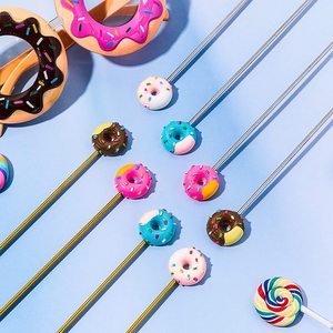 Palillos Agitadores Reutilizables de Acero Inoxidable de 7.5 Pulgadas para Café, Bebidas y Cócteles para la Primera Edición de Cambodia Holla Spirits - Product Image 6