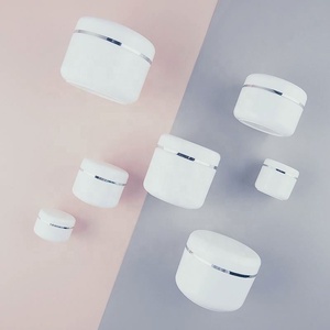 Luxury Empty 20g 30g 50g Round Matte <b>Plastic</b> Cosmetic <b>Jar</b> Face Body Cream <b>Jar</b> - Product Image 5