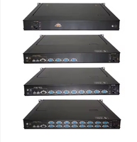 Commutateur KVM 1port /4ports/8ports/16ports 1U monté en rack avec pavé tactile + souris VGA support USB + PS2 OSD menu KVM tiroir