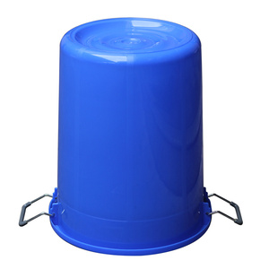 Seau à eau en plastique grande capacité <span class=keywords><strong>60L</strong></span> avec poignée circulaire en fer, idéal pour la fermentation - Product Image 2