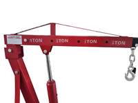 Nouvelle grue de levage de moteur hydraulique - Grue pliante manuelle pour levage de moteur automobile avec cadre en acier renforcé et élingue à chaîne