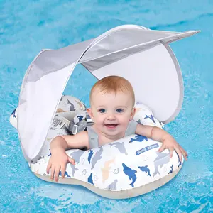 Fábrica customizável PVC bebê natação anel flutua com assento de segurança crianças nadar anel bebê inflável natação bebê piscina flutuador