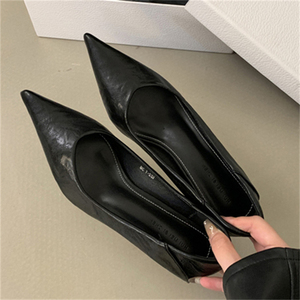 Nouvelle collection été 2025 : Escarpins sexy à motif léopard pour femme, à bout pointu, plateforme résistante et talon haut, style tendance - Product Image 5