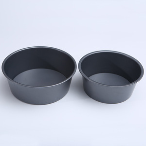 Molde Redondo para Hornear de 22 mm, Antiadherente, de Acero al Carbono, con Fondo Extraíble, Herramientas para Hornear - Product Image 1