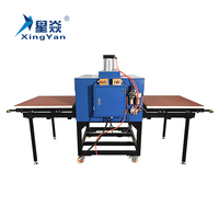 Presse à chaud pneumatique double station Xingyan 100*120 pour sublimation textile grand format 100x120cm