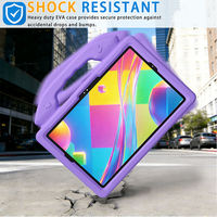Étui portable antichoc pour enfants en EVA, coque de tablette personnalisée avec breloques 3D amovibles pour Samsung Galaxy Tab A9 A11Plus