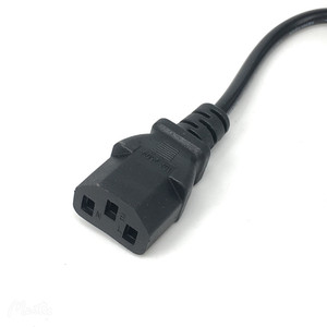 สายเคเบิลอะแดปเตอร์สายไฟ AC <span class=keywords><strong>3</strong></span>ง่ามสำหรับชาร์จแล็ปท็อปเรา2PIN ญี่ปุ่นเป็น IEC 320สายไฟ C13สำหรับ PS4โปร10A 250V - Product Image 5