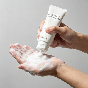 Limpiador Facial y Desmaquillante 2 en 1 con Aminoácidos, Espuma Suave Estilo SPA, Limpia la Piel, Desmaquillante Ligero - Product Image 1