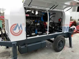 Chinese Supplier Trailer Concrete Pump Machine