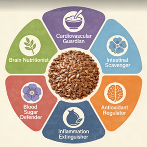 Poudre de graines de lin Riche en oméga 3 <span class=keywords><strong>et</strong></span> en fibres Complément alimentaire de qualité alimentaire Poudre de graines de lin - Product Image 2