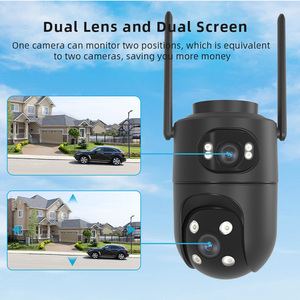 Cámara Interior/Exterior <span class=keywords><strong>ICSee</strong></span> A37 de 8MP, Seguridad para el Hogar, Doble Lente, WiFi, Domo, IP66, Detección Humana, Audio Bidireccional - Product Image 6