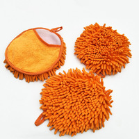 Gants de lavage de voiture en chenille double face Gants de nettoyage de voiture multifonctionnels en microfibre Gants de nettoyage et de beauté de voiture