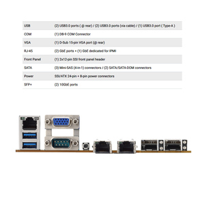 Ổ cắm kép chi phí thấp 2P giá tối ưu hóa máy chủ Bo mạch chủ S7103WGM4NR-2F-L2 7 PCIe 3.0 khe cắm 1.5TB RAM Bộ nhớ tyan Bo mạch chủ - Product Image 6