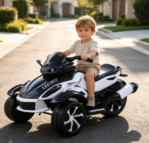 Coche Eléctrico para Niños Pequeños con Batería, 4 Ruedas, Antivuelco, Seguro, para Regalo Sorpresa - Product Image 2
