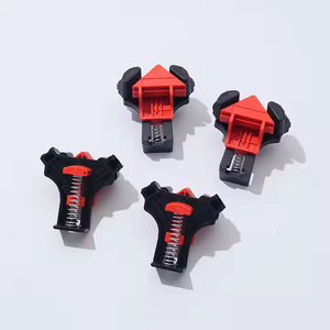 Ângulo direito Grampo Grampo ajustável Carpintaria 90 Graus Canto Grampos para Móveis Gabinete Mesas Desk <span class=keywords><strong>Mount</strong></span> Fixação Clipe - Product Image 2