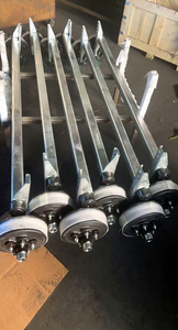 Essieu <span class=keywords><strong>de</strong></span> remorque à arbre <span class=keywords><strong>de</strong></span> <span class=keywords><strong>torsion</strong></span>, suspension <span class=keywords><strong>de</strong></span> remorque <span class=keywords><strong>pour</strong></span> chevaux, essieu abaissé avec freins électriques - Product Image 5