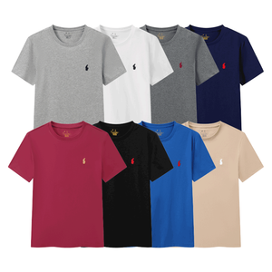 Camiseta Personalizada Informal con Logotipo Simple para Hombre, Fabricada con Materiales de Primera Calidad, 100% Algodón, de Alta Calidad, al por Mayor - Product Image 1