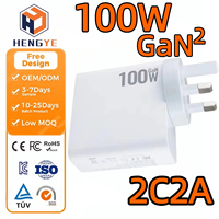 2a2c type c chargeur mural usb bloc adaptateur cube adaptateur de voyage universel 100 w ordinateur adaptateur multi usb