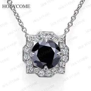 Bất Moissanite Harry Mặt Dây Chuyền Vòng Cổ Vòng 6.5Mm Với Vvs1 Đồ Trang Sức Thời Trang Phụ Nữ Wedding Party Engagement Quà Tặng Đặc Biệt - Product Image 3
