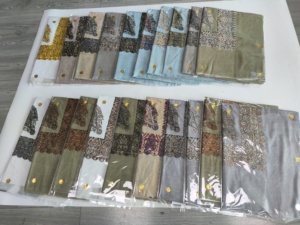 Bufandas islámicas musulmanas al aire libre bordado árabe 10cm bufanda Shemagh para hombres mujeres Hijab Kuffiyehs 55x55 pulgadas yemení - Product Image 6