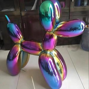 Statue <span class=keywords><strong>de</strong></span> chien ballon géant <span class=keywords><strong>en</strong></span> résine <span class=keywords><strong>de</strong></span> fibre <span class=keywords><strong>de</strong></span> verre, design Art <span class=keywords><strong>Déco</strong></span>, couleur et taille personnalisables, sculpture décorative commerciale, très demandée - Product Image 6