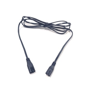 2.5A/ 250V/0.75mm2/IEC 320 C8 đến C7 AC dây cáp điện mở rộng nguồn cung cấp cho máy in <span class=keywords><strong>TV</strong></span> - Product Image 6
