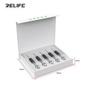 Jeu de tournevis magnétiques en acier RELIFE RL-729A S2 avec poignée en fibre de carbone et embouts antidérapants pour la <span class=keywords><strong>réparation</strong></span> de téléphones iPhone, Huawei, <span class=keywords><strong>Samsung</strong></span> - Product Image 3