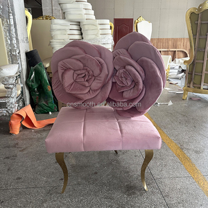 SMOOTH Rose Back Boda Eventos Sofá Decoración <span class=keywords><strong>Amor</strong></span> Asiento Sofá Todos los colores disponibles Novia y novio Boda Escenario Sofás - Product Image 2