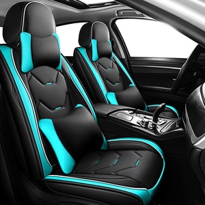 Housses de siège de voiture universelles <span class=keywords><strong>en</strong></span> <span class=keywords><strong>cuir</strong></span> PU, couvre-siège Design universel pour quatre saisons, pour Hyundai Creta, vente <span class=keywords><strong>en</strong></span> gros, pièces - Product Image 2