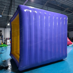 Jeu <span class=keywords><strong>d</strong></span>'<span class=keywords><strong>activité</strong></span> de parc <span class=keywords><strong>d</strong></span>'attractions multijoueur de rouleau <span class=keywords><strong>d</strong></span>'<span class=keywords><strong>eau</strong></span> <span class=keywords><strong>d</strong></span>'herbe de pelouse cubique gonflable extérieure commerciale pour des événements - Product Image 4