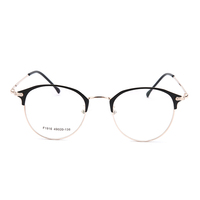 Montures de lunettes optiques en métal pur, les plus vendues, fournies directement par l'usine