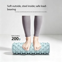 Rouleau en mousse EVA de 45 cm, rouleau de yoga, bâton de massage fitness, relaxant musculaire, rouleau en mousse pour usage domestique