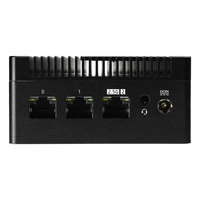 Passerelle de calcul de pointe industrielle OpenWRT Linux 3LAN 2.5G Ethernet RK3588 Octa Core avec décodage 8K HD, routeur logiciel intelligent