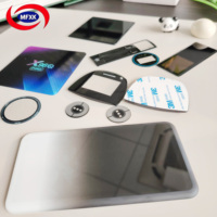 2.5D 2mm Tempered Glass AG AF AR Triple Coated Custom Logo Button Icon Smart Home Panel OEM Manufacturer