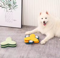 Bunnyhi YZ012 Distributeur de nourriture intelligent et éducatif pour animaux de compagnie, jouet de puzzle éco-responsable de luxe à rotation lente, accessoires pour chiens