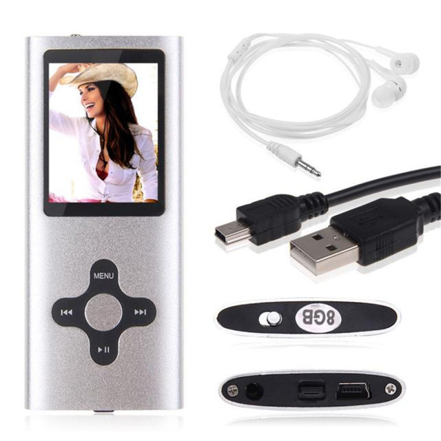 Portable Digital MP4 Player with Blue Tooth Mini Audio Video Mp4 Music Player with LCD Screen