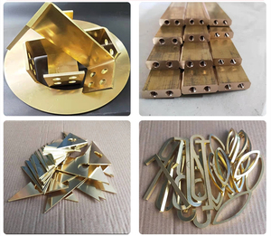 Tấm Đồng Thau Kim Loại Đồng Thau Theo Yêu Cầu Báo Giá Trực Tuyến Từ Nhà Máy Trung Quốc Dịch Vụ Cắt Laser Chế Tạo Kim Loại - Product Image 5